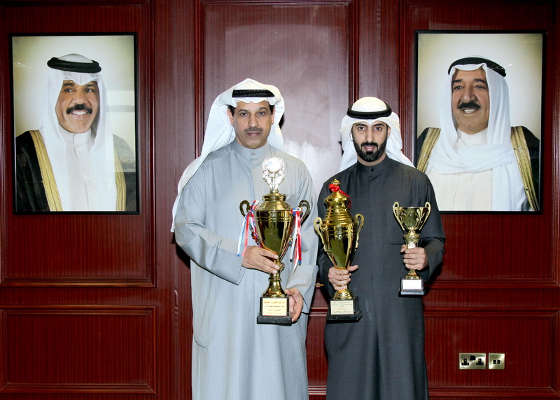 د/ فليطح استقبل بطل الراليات مشارى الظفيرى